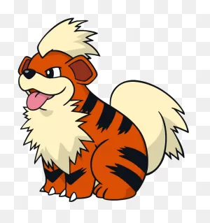 Download Hd Growlithe Pokemon Character Vector Art - Pokemon ClipartFlare.com 