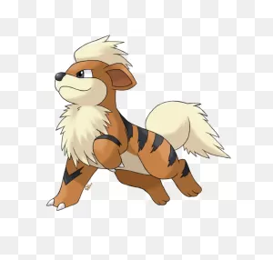 Growlithe Pokemon Png Pic Background | Png Play