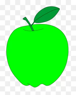 Green Apple Free Vector Clipart | Free Printable Pdf