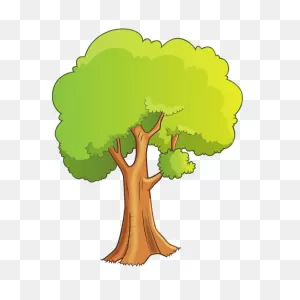 Pleasant Greenery Scene Tree Isolated | Free PNG-WebP