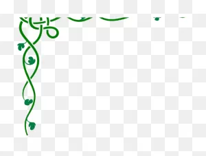 Vines Clipart Greenery - Corner Border Designs Png Transparent Png ClipartFlare.com 