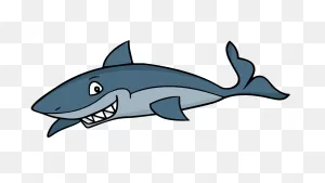 Cartoon Shark Cartoon Great White Shark Free Download Clip Art Png ClipartFlare.com 