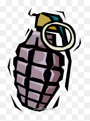 Hand Grenade - Vector Clip Art - ClipartFlare - ClipartFlare