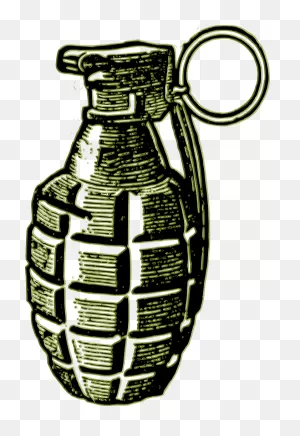 Transparent Hand Grenade Clipart, Hand Grenade Png Image ClipartFlare.com 