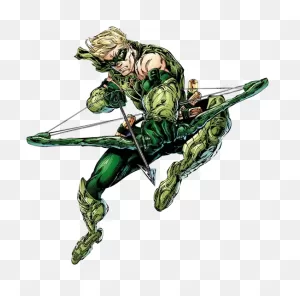 Green Arrow Comic Png Clipart Black And White Library - Arrow Dc ClipartFlare.com 
