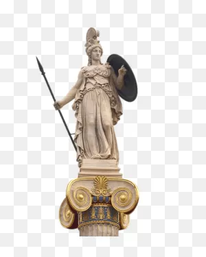 Athena Full Statue Transparent Png - Stickpng