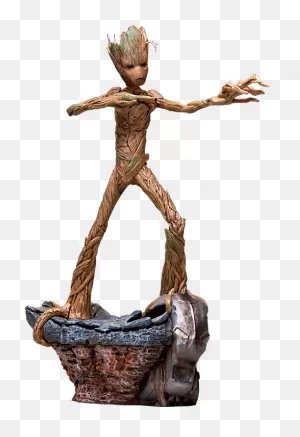 Marvel Groot Statue By Iron Studios | ClipartFlare Collectibles