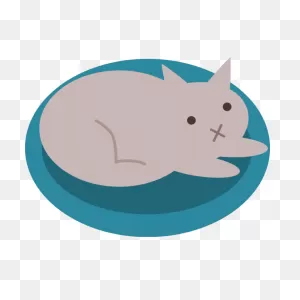 Cat On A Rug | Free PNG-WebP