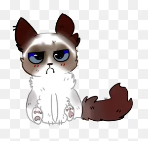 Download Grumpy Cat Clipart - Drawing - Full Size Png Image - ClipartFlare