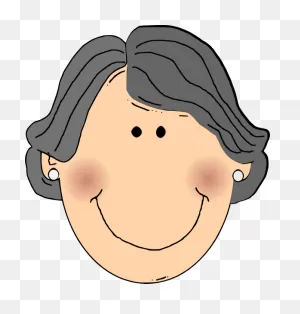 Cute Black Grandma Clipart - Clipart Suggest