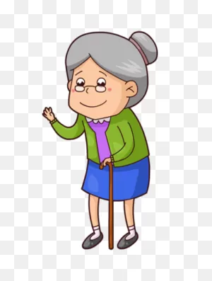 Grandma | Cartoon Grandma, Cool Cartoons, Kids Icon