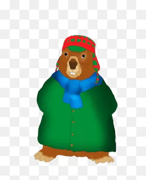 Groundhog Day Clipart