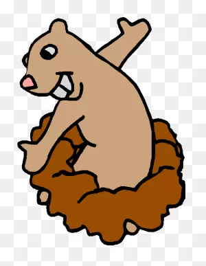 Groundhog Clipart Free Clipart Images 2 - ClipartFlare ClipartFlare.com