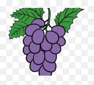 Grapes Clipart Pop Art - Transparent Grape - Png Download - Full ClipartFlare.com 