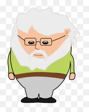 Grandfather, Man, Grandpa, Spectacles, Person, Aged - Old Man Clip ClipartFlare.com 