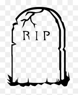 Gravestone Clipart Transparent - Tombstone Clipart - (422X513) Png ClipartFlare.com 