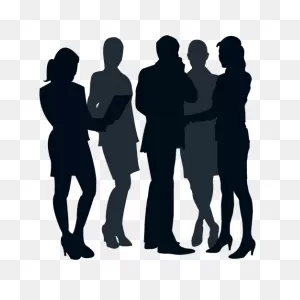 Silhouette - Silhouette Group Png Download - 512*512 - Free ClipartFlare.com 