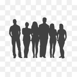 Silhouette Person Encapsulated Postscript - Group Png Download ClipartFlare.com 