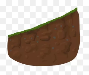 Brown Ground Crosssection Short Curve Clipart. Free Download ClipartFlare.com 