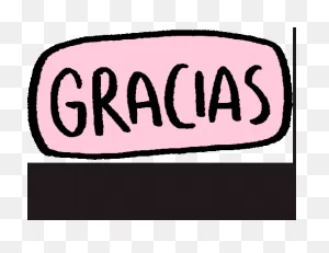 Gracias Thanks Sticker - Gracias Thanks Thank You - Discover ClipartFlare.com 