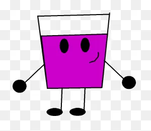 Grape Juice | When Objects Work (Object Show) Wikia | ClipartFlare