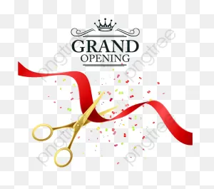 Celebrate Clipart Grand Opening - Inauguration Clipart - Png ClipartFlare.com 