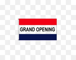 Grand Opening Flag