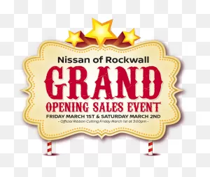 Nissan Of Rockwell Grand Opening Sales Event Clipart - Large Size ClipartFlare.com 