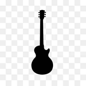 Guitar Silhouette | Free PNG-WebP