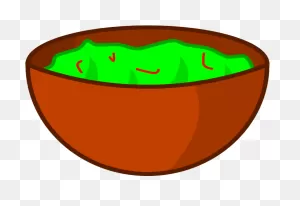Bowl Of Guacamole Clipart - Png Download - Full Size Clipart ClipartFlare.com 