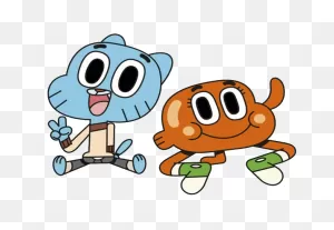 Gumball And Darwin Transparent Png - Stickpng
