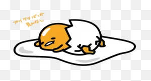 Gudetama With Red Glasses - Lazy Egg Kitsch Kawaii Anime Japanese ClipartFlare.com 