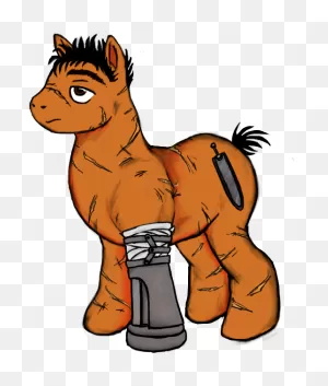 Berserk, Crossover, Guts , Ponified, Safe - My Little Pony Guts ClipartFlare.com 