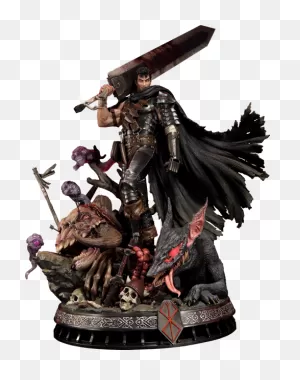 Berserk Guts The Black Swordsman Statue By Prime 1 Studio ClipartFlare.com 