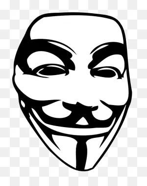 Download Guy Fawkes Mask Png - Full Size Png Image - ClipartFlare