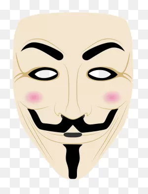 Guy Fawkes Mask Clipart. Free Download Transparent .png | ClipartFlare