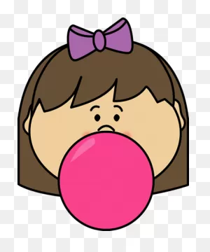 Chewing Gum Clipart - Bubble Gum Clip Art - Png Download - Full ClipartFlare.com 