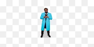 Gucci Mane (Blue Coat) Cardboard Cutout - ClipartFlare