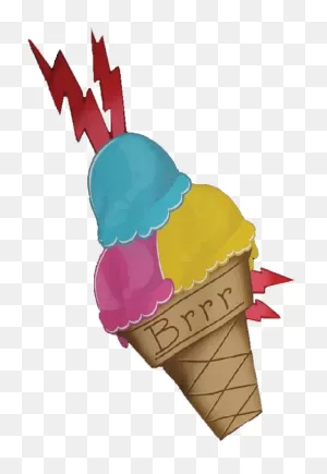 Gucci Mane Brrr Ice Cream Face Tattoo Women S Relaxed - Ice Cream ClipartFlare.com 