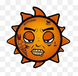 Gucci Mane - Glo Gang Emojis Faces - (1000X1000) Png Clipart Download