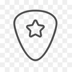 Guitar Pick - Free Music Icons