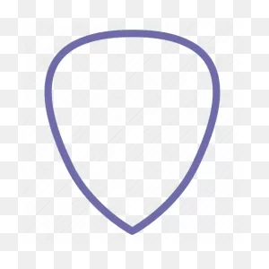 Guitar, Pick Icon - Download On Iconfinder On Iconfinder