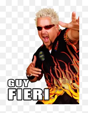 Download Bleed Area May Not Be Visible - Guy Fieri Eating Hotdog ClipartFlare.com 