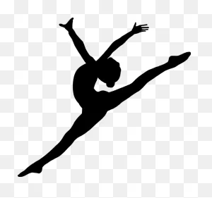 Gymnastics Clipart Back Handspring - Gymnastics Silhouette Back ClipartFlare.com 