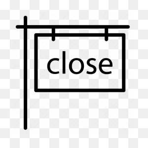 Board, Close, Hanging, Sign, Tag Icon - Download On Iconfinder