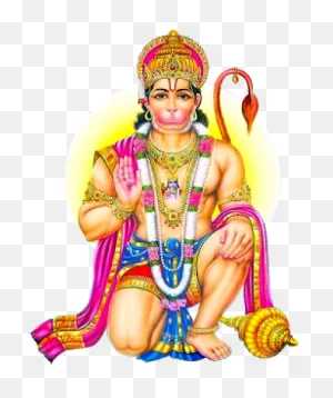 Download Hanuman Ji - Full Size Png Image - ClipartFlare