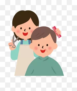 Barber Is Giving A Haircut Clipart. Free Download Transparent .png ClipartFlare.com 