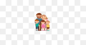 Happy Family Illustration - Free Vector And Png | The Graphic Cave