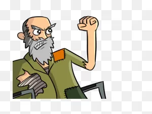 The Wheelchair Grandpa | Fan Art, Grandpa, Character