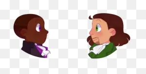 Cute Very Potter Musical, Hamilton Musical, Aaron Burr, - Violet ClipartFlare.com 